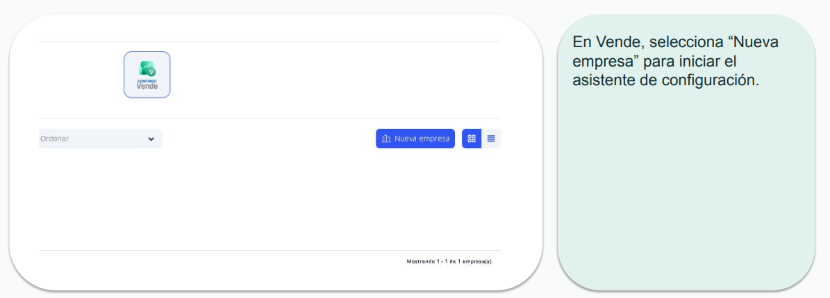 Configuraci&oacute;n de empresa en CONTPAQi Vende